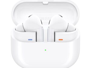 Samsung Galaxy Buds 3 Pro (White) with Galaxy AI | Adaptive ANC | Real-time Interpreter | 24-bit Hi-Fi Audio | Up to 37H Battery | IP57